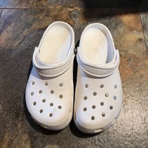 Classic White Crocs